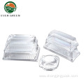 Disposable Plastic Sushi Plate/tray Clear Rectangle Tray